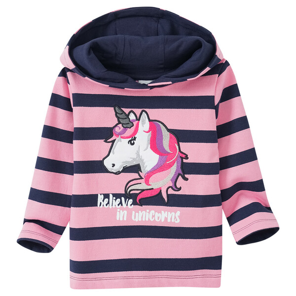 Bild 1 von Mädchen Hoodie mit Einhorn-Applikation