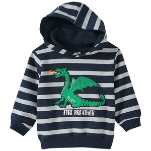 Jungen Hoodie mit Drachen-Applikation