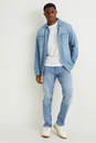 Bild 1 von C&A Straight Jeans-LYCRA®, Blau, Größe: W38 L30