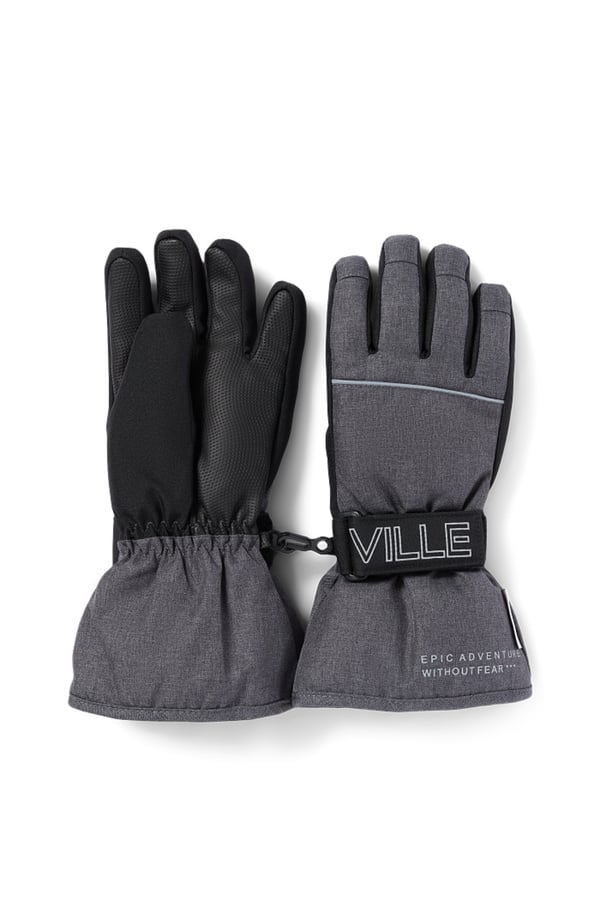 Bild 1 von C&A Ski-Handschuhe, Grau, Größe: 146-152