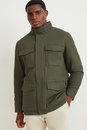 Bild 1 von C&A Jacke mit Kapuze, Grün, Größe: S