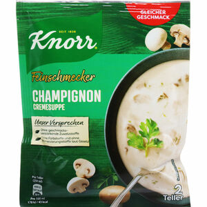 Knorr 5 x Champignon Cremesuppe