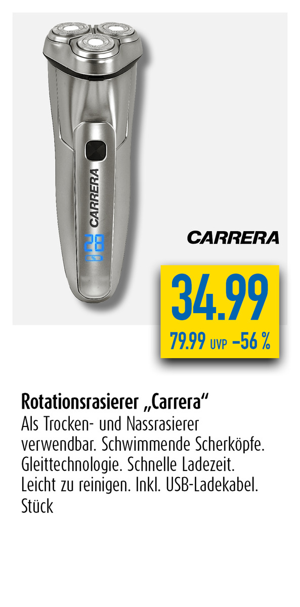 Bild 1 von Rotationsrasierer "Carrera"
