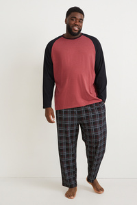 C&A Pyjama, Schwarz, Größe: 5XL