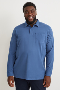 C&A Poloshirt, Blau, Größe: 5XL