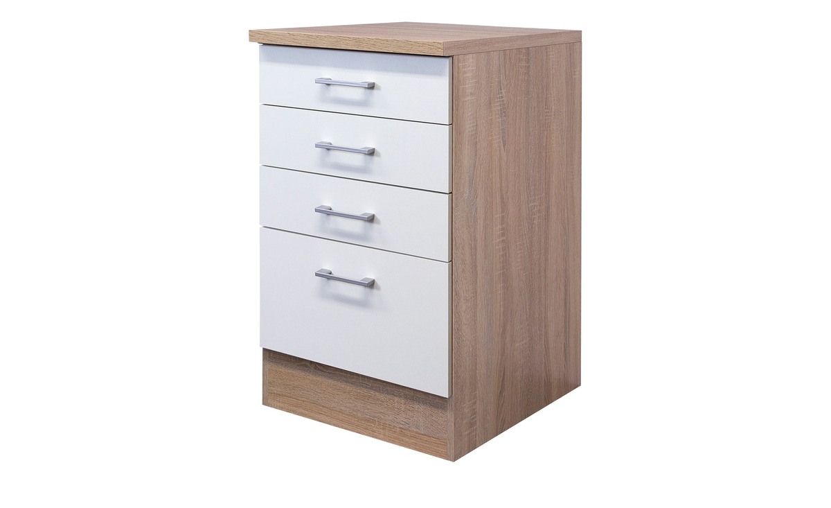 Bild 1 von Unterschrank  Mol weiß Maße (cm): B: 60 H: 85 T: 60 Küche