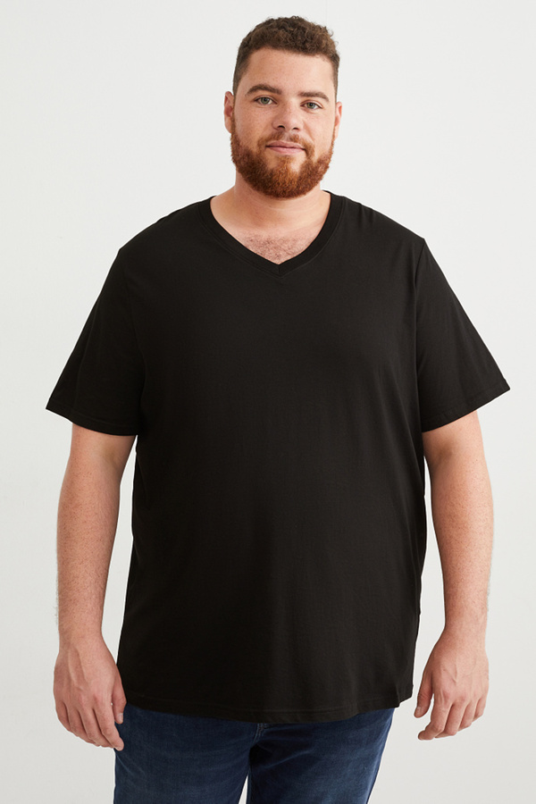 Bild 1 von C&A T-Shirt, Schwarz, Größe: 6XL