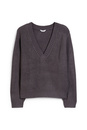 Bild 1 von C&A CLOCKHOUSE-Pullover mit V-Ausschnitt, Grau, Größe: XL