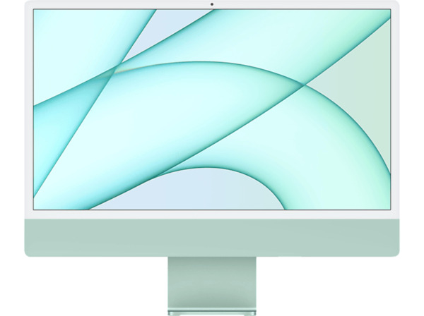 Bild 1 von APPLE iMac MJV83D/A 2021, All-in-One PC mit 23,5 Zoll Display, Apple M-Series Prozessor, 16 GB RAM, 1 TB SSD, M1 Chip, Grün