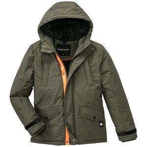 Jungen Jacke mit Teddyplüsch