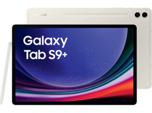 SAMSUNG Galaxy Tab S9+, Tablet, 256 GB, 12,4 Zoll, Beige