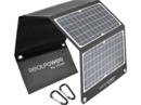 Bild 1 von REALPOWER SP-30 E Mobiles Solarpanel universal, 5 - 12 Volt 30 W, Schwarz