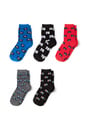 Bild 1 von C&A Multipack 5er-Gaming-Socken mit Motiv, Schwarz, Größe: 31-33