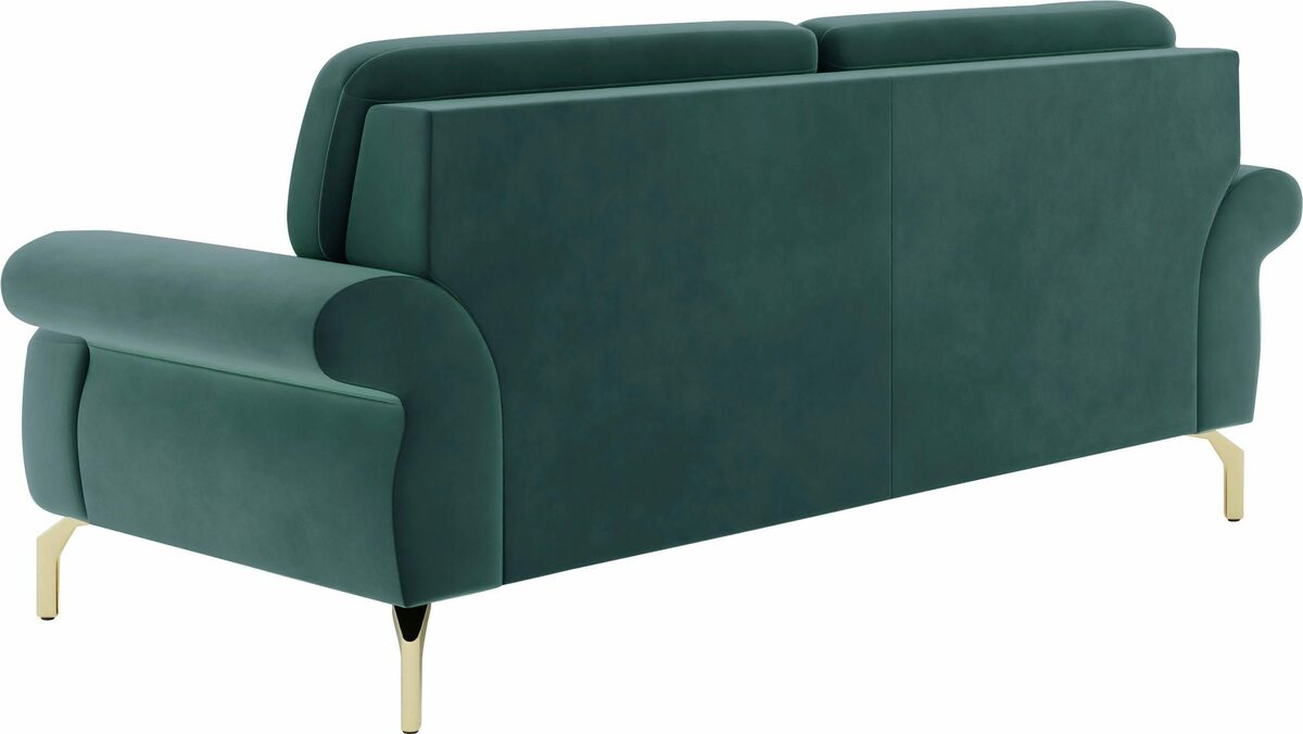 Bild 4 von sit&more 2,5-Sitzer Orient 1, inkl. 2 Zierkissen mit Strass-Stein, goldfarbene Metallfüße