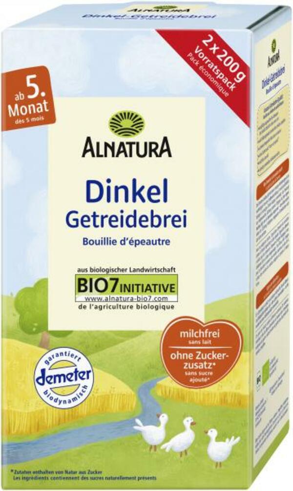 Bild 1 von Alnatura Dinkel Getreidebrei