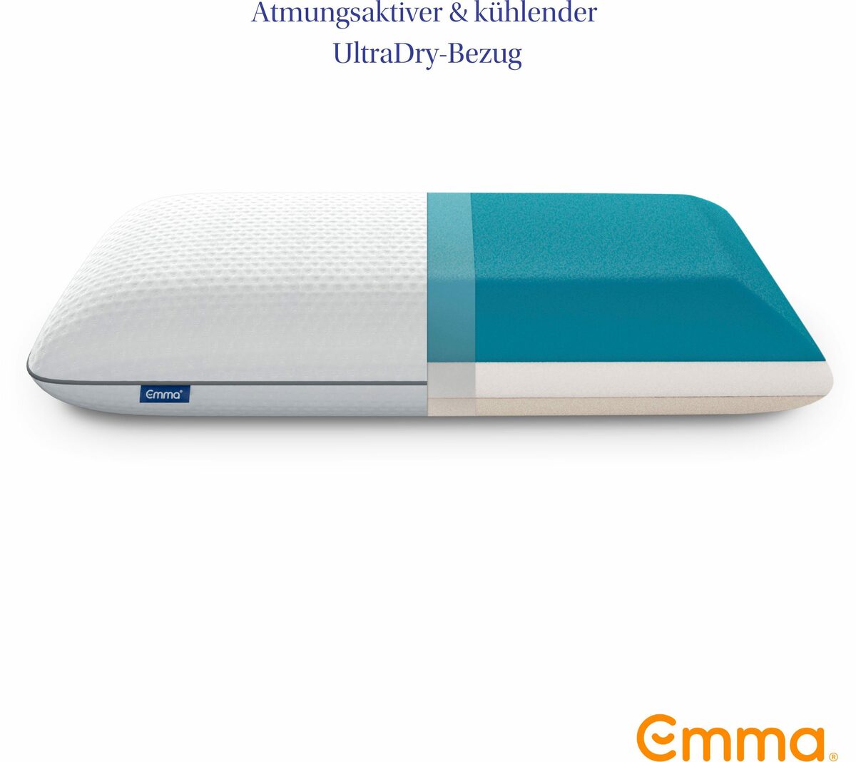 Bild 3 von Nackenstützkissen Emma Nackenstützkissen, Emma, Füllung: Hypergelschaum, Softschaum & Viscoschaum, Bezug: Polyester & Elasthan, wendbar und individuell anpassbar!