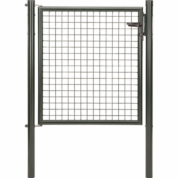 Bild 1 von Einzeltor für Maschendraht- u. Fix-Clip Pro-Zaun Anthrazit-Met. 100 x 100 cm