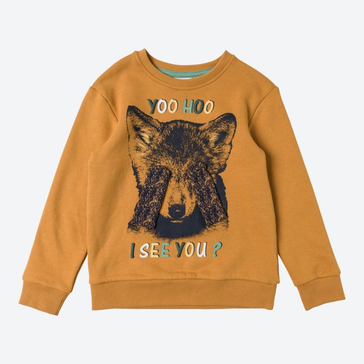 Bild 1 von Kinder-Jungen-Sweatshirt mit 3D-Applikationen