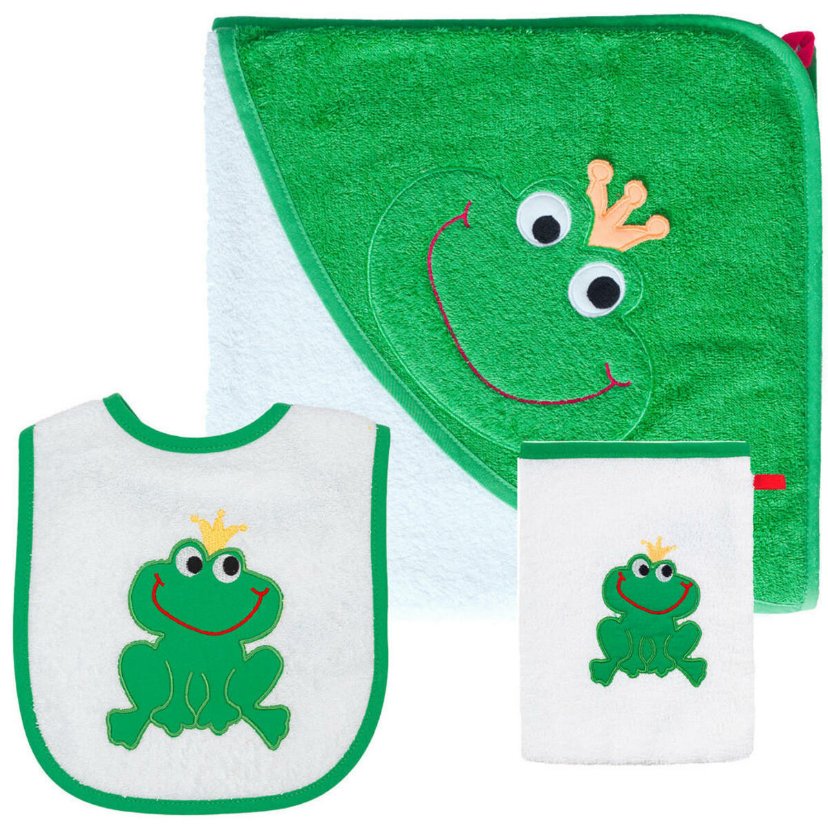 Bild 1 von XXXLutz FROTTIERSET Grün, Weiß