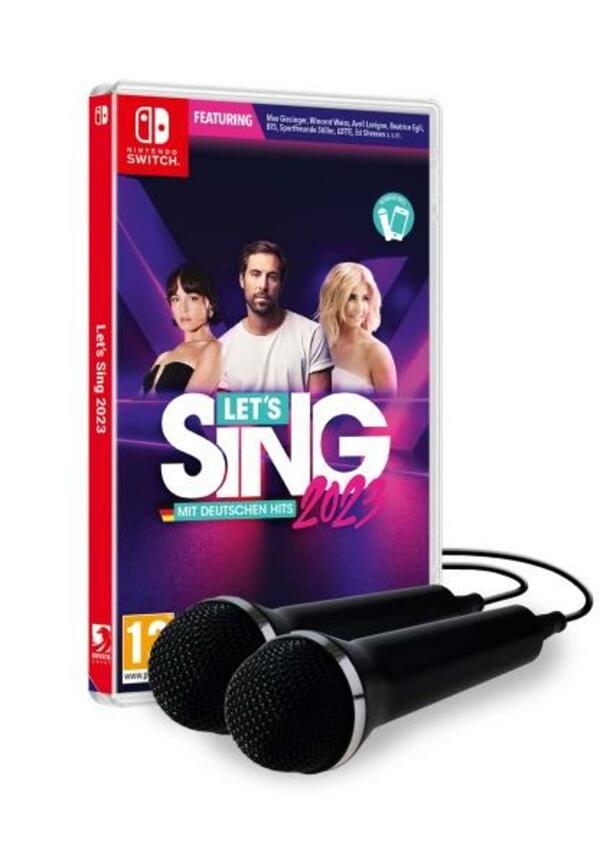 Bild 1 von Let's Sing 2023 German Version [+ 2 Mics] Nintendo Switch-Spiel