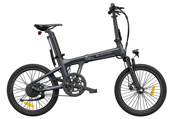 Bild 2 von ADO E-Bike 2× Air 20S E-Fahrrad Faltbar, klapprad Riemenantrieb,Citybike, 1 Gang, Hintermotor, +Fingerabdruck-Schloss, ebike Damen/Herren,StVZO mit Handyhalter