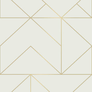 XXXLutz VLIESTAPETE Weiß, Gold