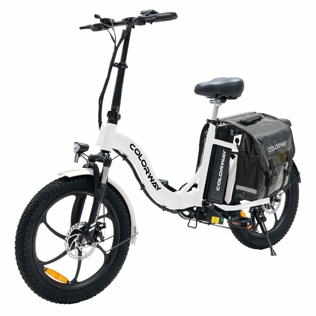 Bild 1 von COLORWAY E-Bike mit Tasche 20 Zoll x 3 Fat Luftreifen Faltrad, 36 V/15 Ah StVZO