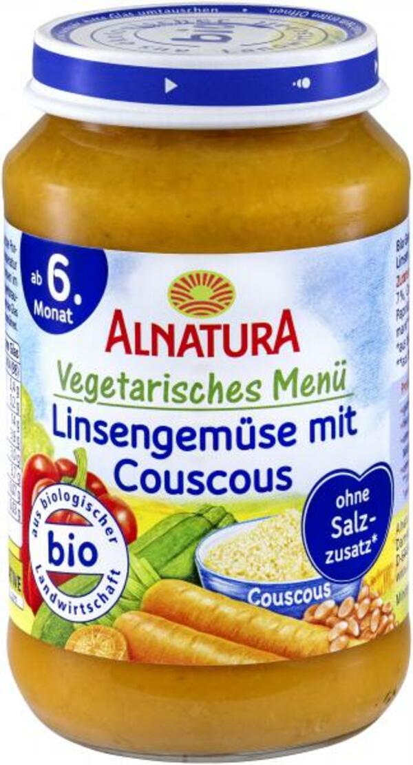 Bild 1 von Alnatura Linsengemüse mit Couscous