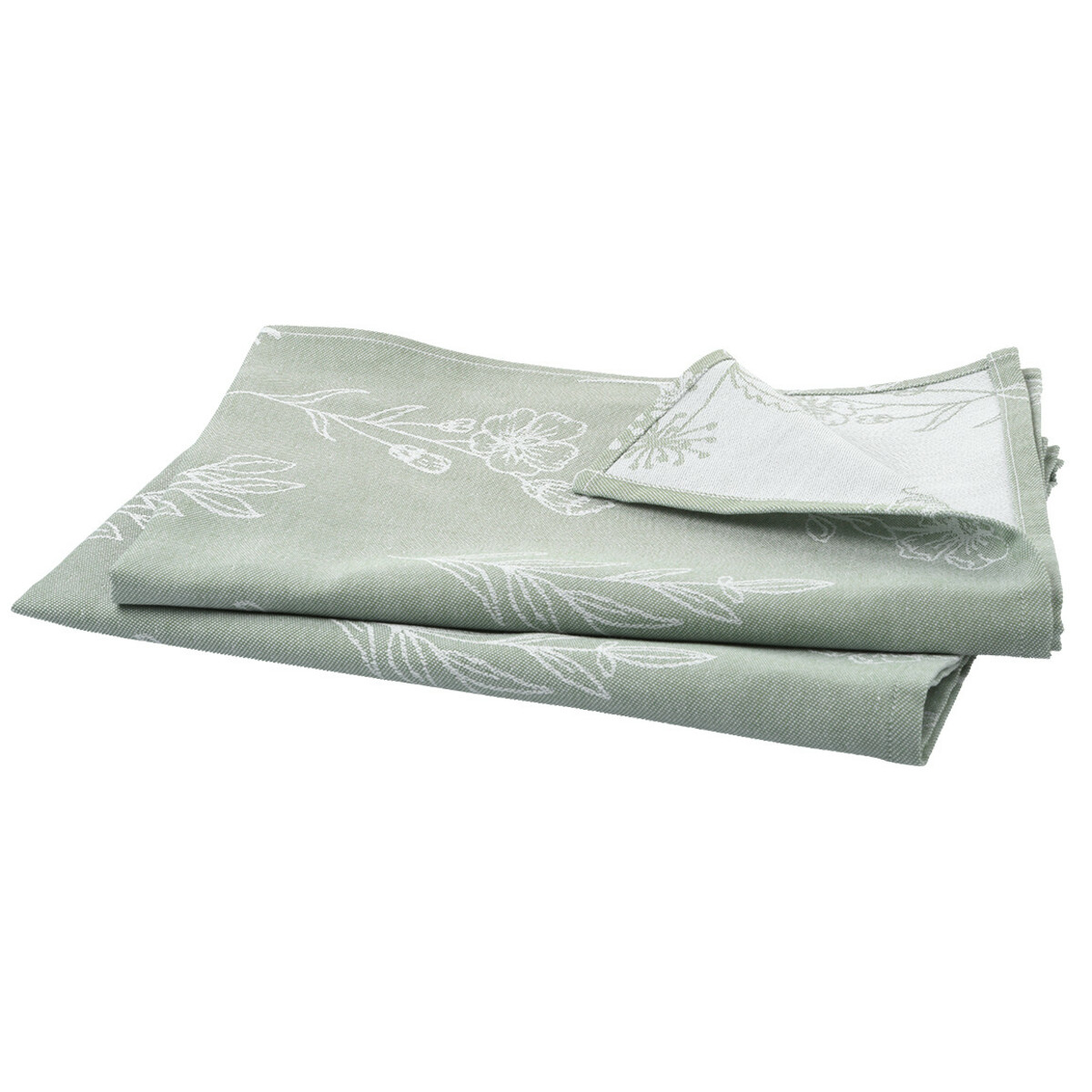 Bild 1 von 2 Geschirrtücher mit floralem Muster