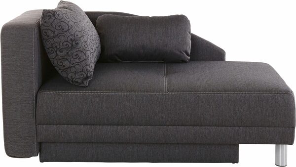 Bild 2 von Jockenhöfer Gruppe Recamiere Roy, Chaiselongue mit Bettfunktion und Bettkasten, inklusive Federkern