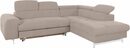 Bild 3 von COTTA Ecksofa Chef, Ecksofa, wahlweise mit Bettfunktion, Bodenfreiheit 12,5 cm, L-Form