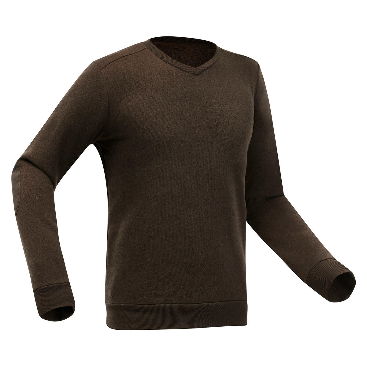 Bild 1 von Pullover Wandern Herren V-Kragen - NH150 braun