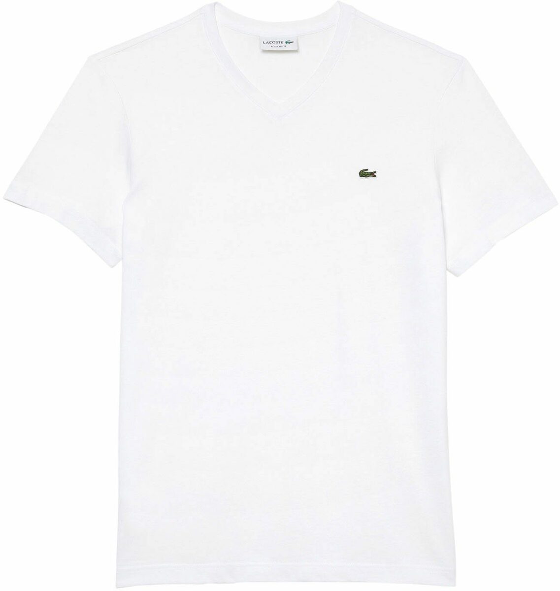 Bild 1 von Lacoste V-Shirt (1-tlg) Iconisches Lacoste-Krokodil auf der Brust für ein stilvolles Statemen