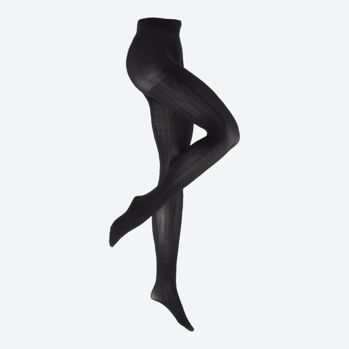 Bild 1 von Damen-Mikrofaser-Strumpfhose mit Zick-Zack-Muster, 60 DEN