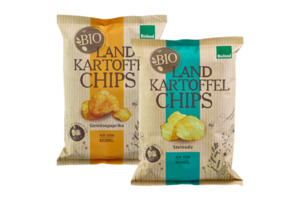 Landkartoffel Chips