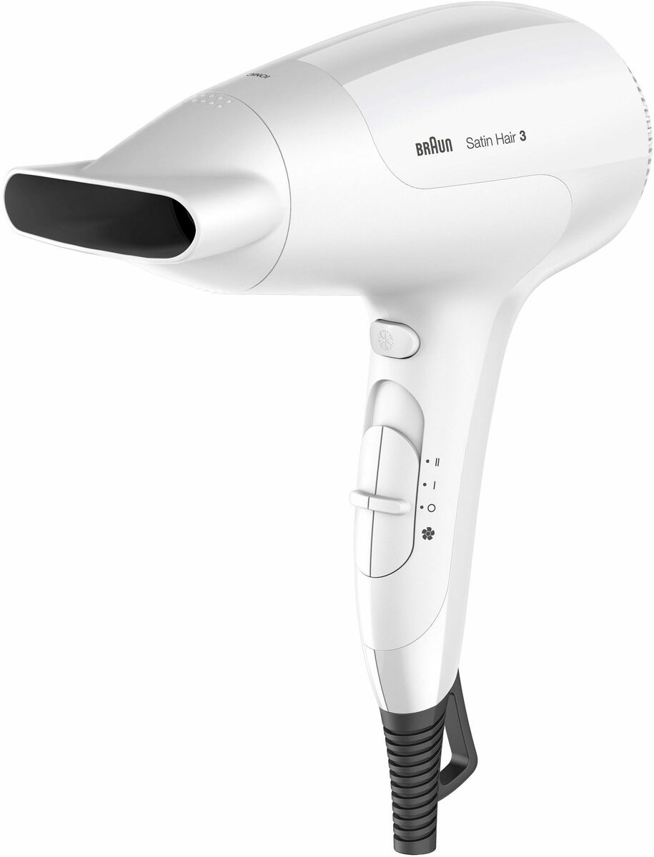 Bild 1 von Braun Ionic-Haartrockner Braun Satin Hair 3 Power Perfection, 2000 W, Kompakt und ergonomisch