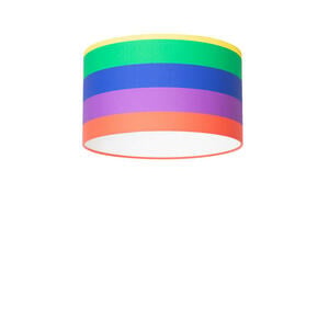 XXXLutz LEUCHTENSCHIRM Blau, Gelb, Grün, Orange, Rot, Violett