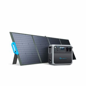 BLUETTI Stromerzeuger AC200P, (mit PV200 Solarpanels), für Reise