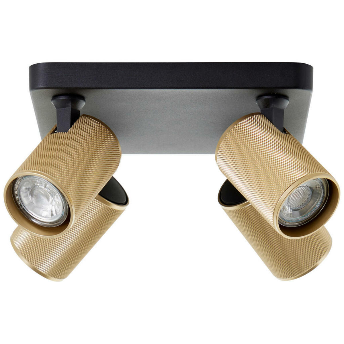 Bild 1 von XXXLutz LED-STRAHLER Schwarz, Gold