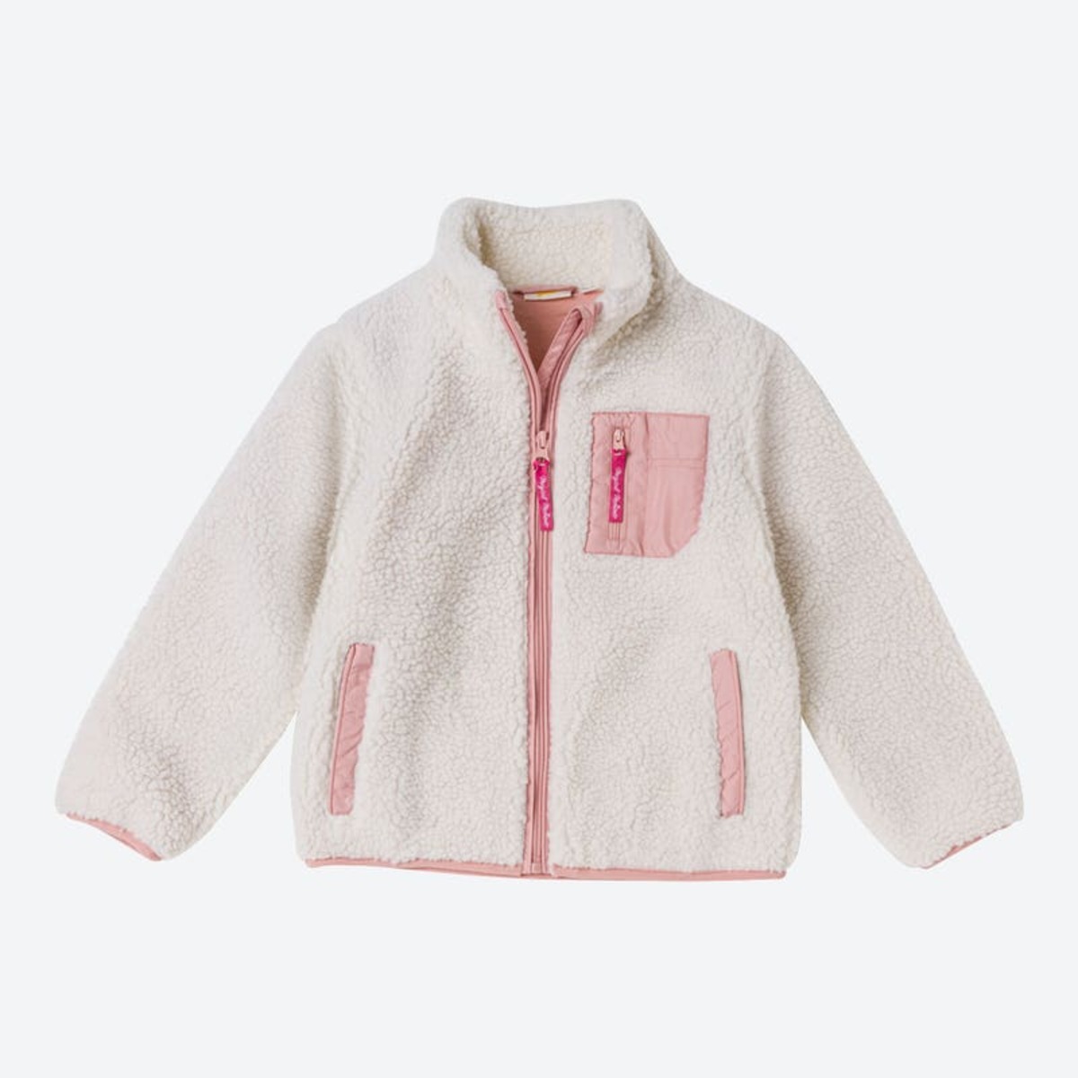 Bild 1 von Kinder-Mädchen-Jacke mit Teddy-Futter