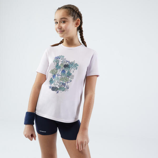Bild 1 von Mädchen Tennis T-Shirt - Essentiel lila