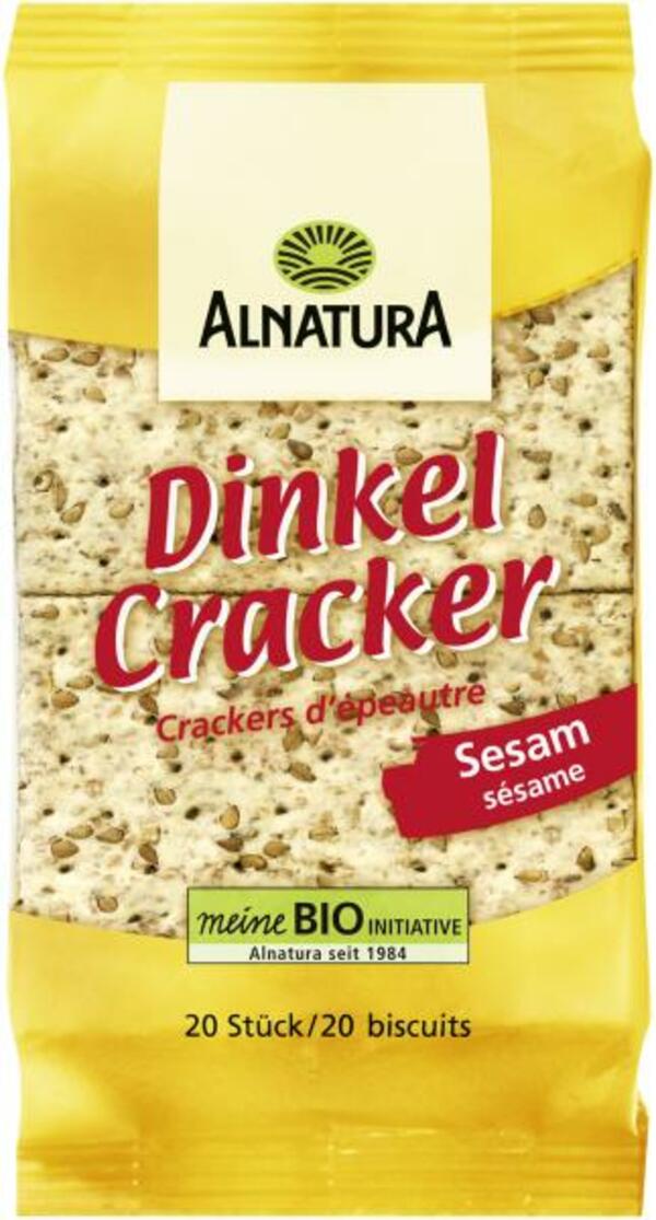 Bild 1 von Alnatura Dinkel Cracker Sesam