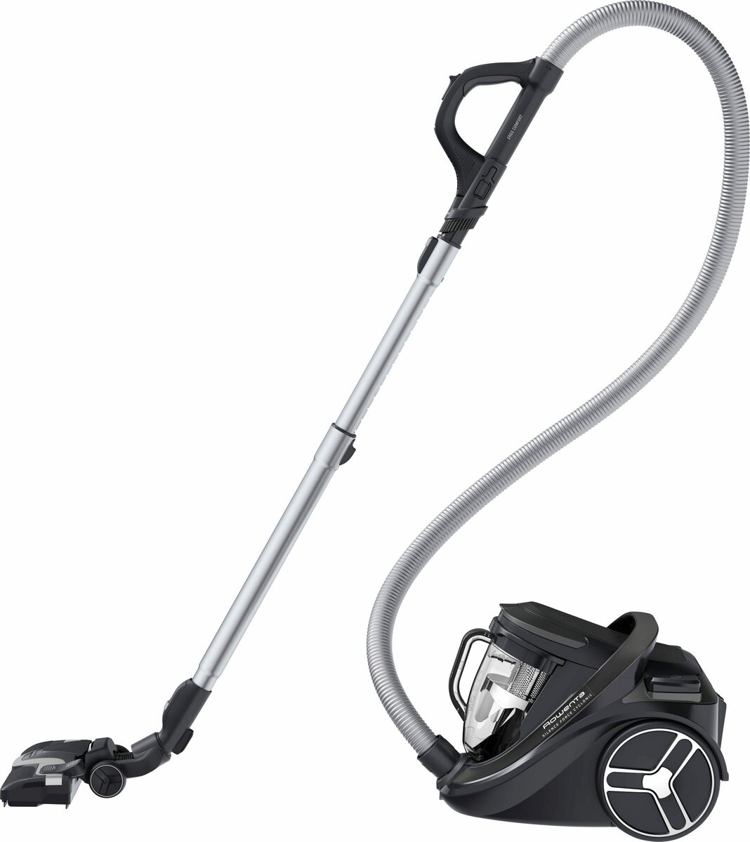 Bild 3 von Rowenta Bodenstaubsauger RO7935 Silence Force Cyclonic Parkett, 500 W, beutellos, mit nur 59 dB(A), 12 m Aktionsradius, Staubbehältervolumen 2,5 Liter