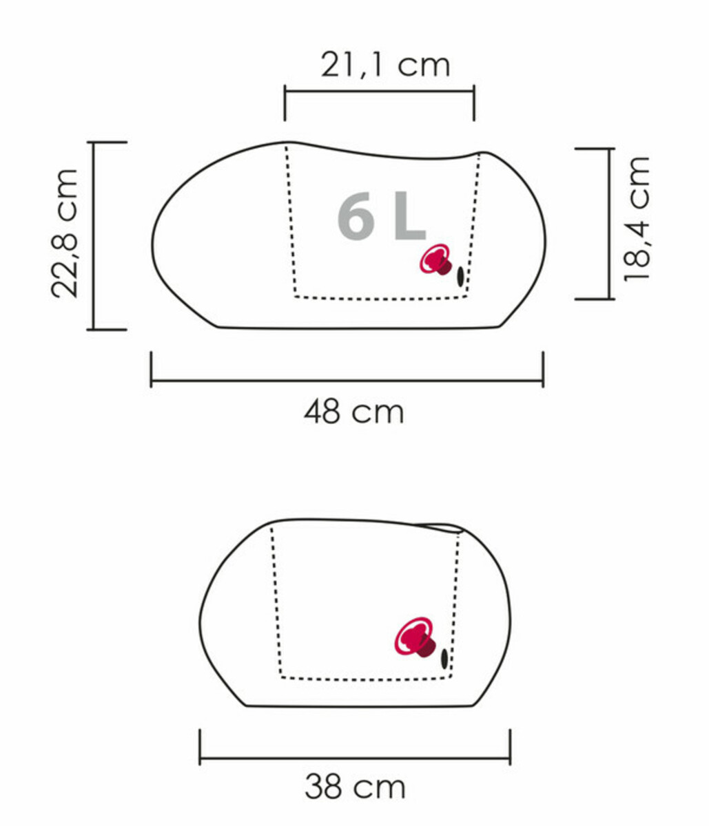 Bild 4 von Scheurich Kunststoff-Topf Flow, oval