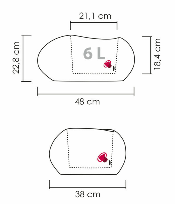 Bild 4 von Scheurich Kunststoff-Topf Flow, oval