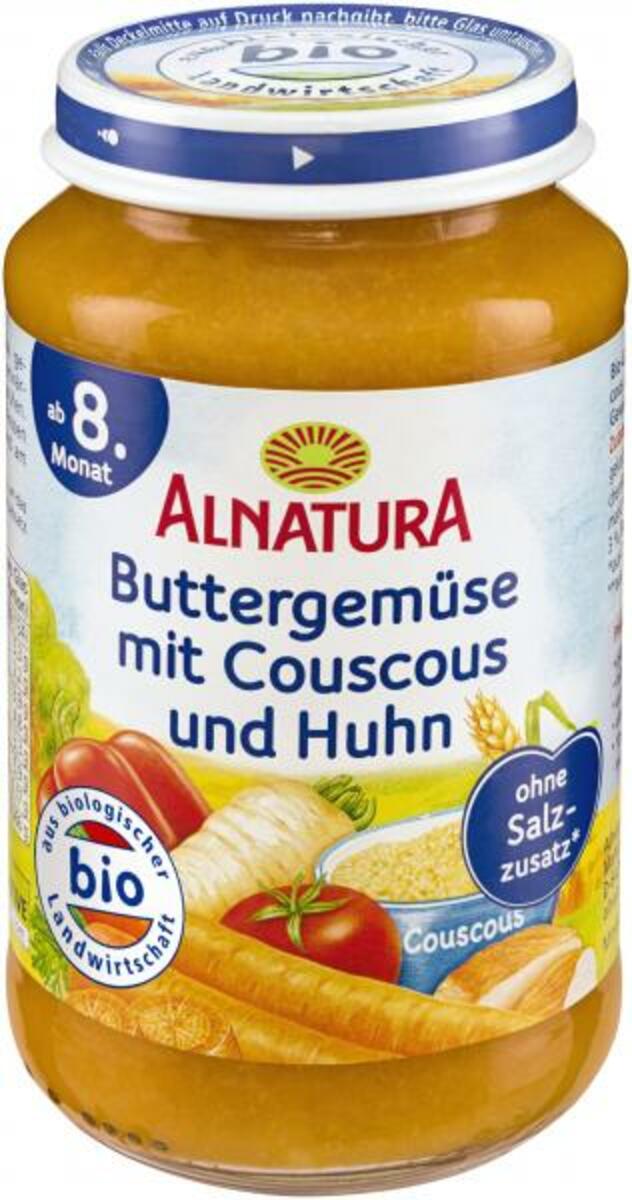 Bild 1 von Alnatura Buttergemüse mit Couscous & Huhn