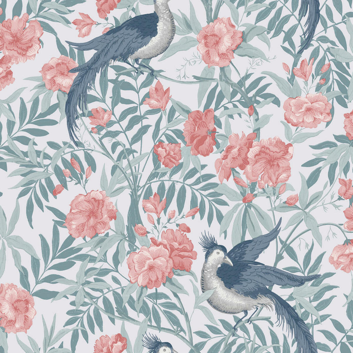 Bild 1 von XXXLutz VLIESTAPETE Grün, Rosa