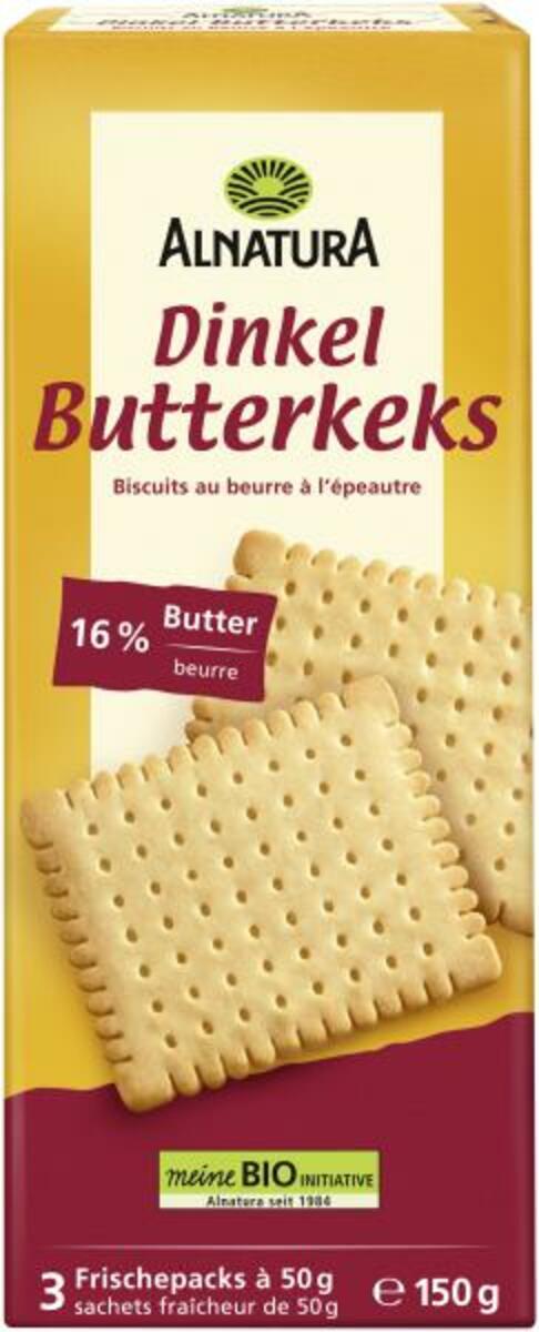 Bild 1 von Alnatura Dinkel Butterkeks