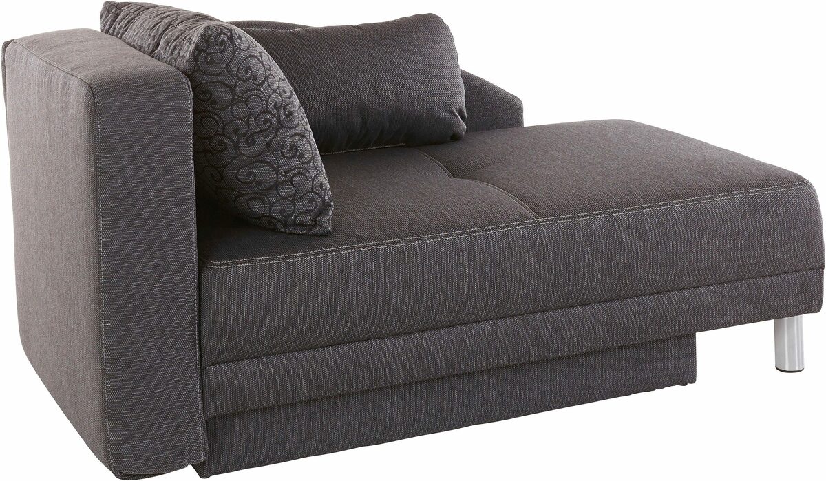 Bild 3 von Jockenhöfer Gruppe Recamiere Roy, Chaiselongue mit Bettfunktion und Bettkasten, inklusive Federkern