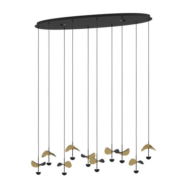 Bild 1 von Eglo LED-PENDELLEUCHTE Schwarz, Gold